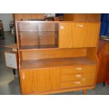 A teak cabinet.