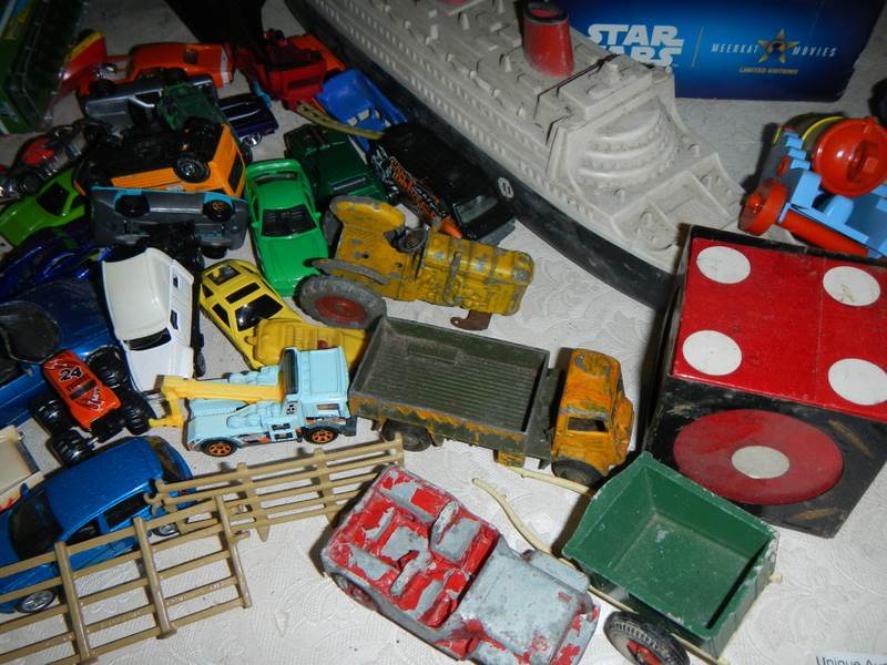 A good lot of play worn cars, toys, - Image 2 of 2