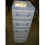 A good quality plastic craft chest of drawers.