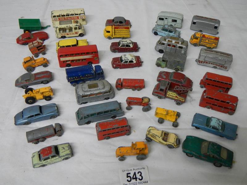 A good selection of early Lesney 1:75 die cast models (38 in total).