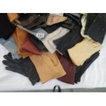 31 good pairs of gloves including leather.