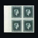 Bradbury Wilkinson Collection : NEW ZEALAND: 1954-63 OFFICIAL imperf matching left sheet marginal