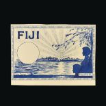Bradbury Wilkinson Collection : FIJI: 1951 Health issue, unique archive of hand drawn or hand