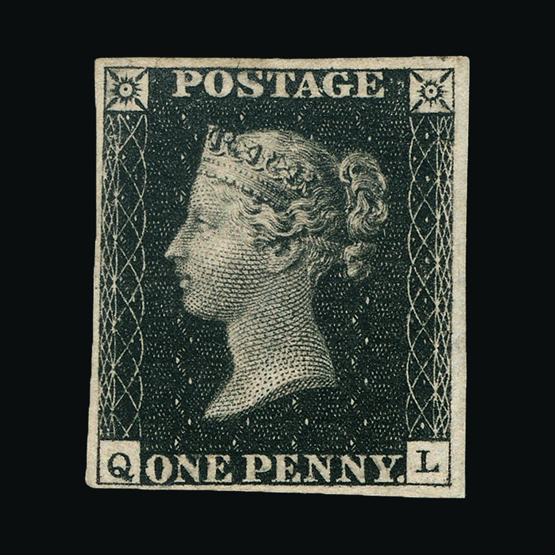 Great Britain - QV (line engraved) Great Britain - QV (line engraved) : (SG 2) 1840 1d black,