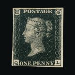 Great Britain - QV (line engraved) Great Britain - QV (line engraved) : (SG 2) 1840 1d black,