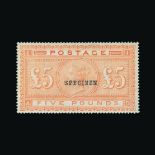 Great Britain - QV (surface printed) Great Britain - QV (surface printed) : (SG 137s) 1867-83 £5