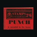 Great Britain - Booklets Great Britain - Booklets : (SG BD13 Edn1) 1940 'PUNCH' 2s.6d. Red & black
