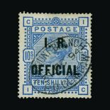 Great Britain - Officials Great Britain - Officials : (SG O10) 1884-86 INLAND REVENUE 10s