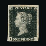 Great Britain - QV (line engraved) Great Britain - QV (line engraved) : (SG 2) 1840 1d black,