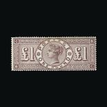 Great Britain - QV (surface printed) Great Britain - QV (surface printed) : (SG 186) 1888 Orbs £1