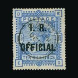 Great Britain - Officials Great Britain - Officials : (SG O10) 1884-88 INLAND REVENUE 10s pale