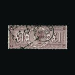 Great Britain - QV (surface printed) Great Britain - QV (surface printed) : (SG 186a) 1888 £1