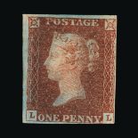Great Britain - QV (line engraved) Great Britain - QV (line engraved) : (SG 7) 1841 1d red-brown,