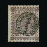 Great Britain - QV (surface printed)