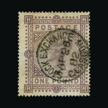 Great Britain - QV (surface printed)