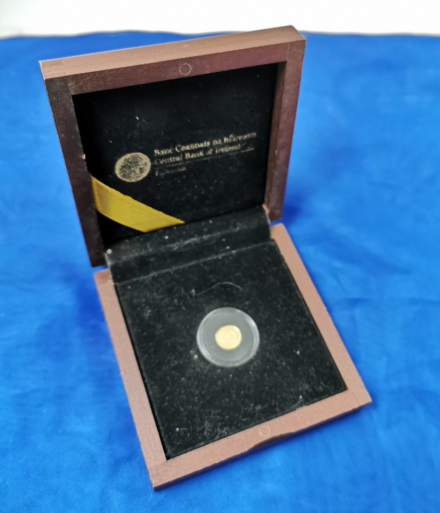 Michael Collins, 20 euro cased Gold Proof Coin