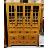 A Reproduction Sideboard - 3 drawers over 3 cabinets below – 168cm l x 87cm h
