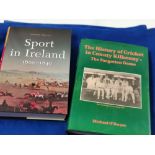 Michael O' Dwyer, The History of Cricket in Co Kilkenny 2006, 1st edt, illustrated & James Kelly