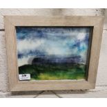 “The Dolmen”, by McGuinness, mixed media, 30.5cm x 25.5cm (incl. frame)