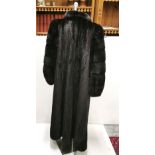 Lady’s Full Length Mink Fur Coat, made by Vard Furs, Dublin, in perfect condition, size 12 approx,