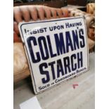 Colemans advertising Sign.