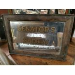 Senators Sherry Advertising Mirror.