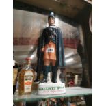 Gallwey's Irish Coffee Liqueur Advertising Figure.