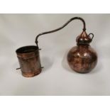 Rare Copper Pot Still.