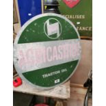 Agri Castrol Tractor Oil tin plate advertising sign.