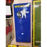 Michelin Tyres enamel advertising sign