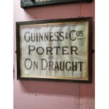 Guinness & Cos Ltd Advertising Sign.