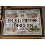 McCall and Stephens Biscuits Advertising Print.