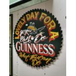 Guinness Advertising Sign.