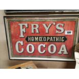 Fry's Cocoa advertising print.