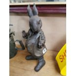 Cast Iron Figure of Mr Rabbit.