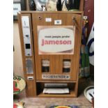 Jameson Irish Whiskey Vending Machine.