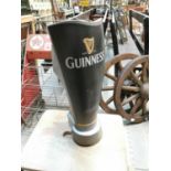 Vintage Guinness counter light.