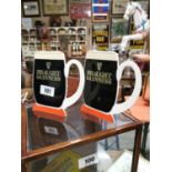 Pair of Draught Guinness Perspex Counter Stands.