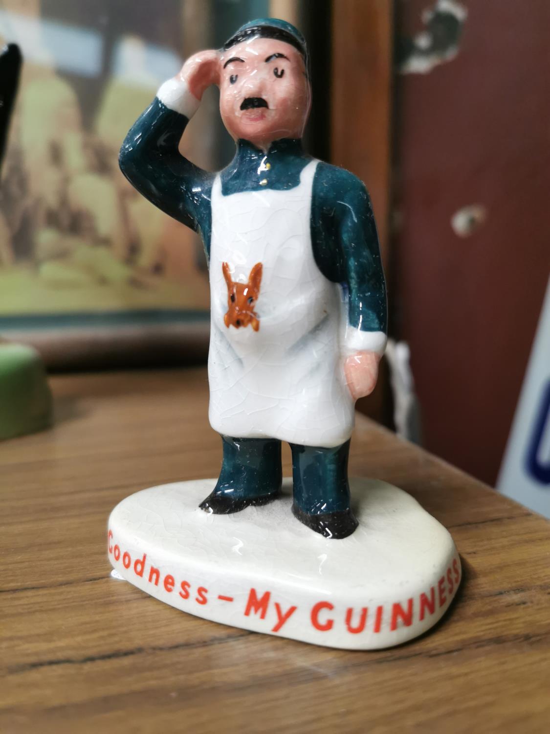 Guinness Advertising Figure.