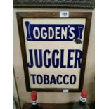 Ogden's Juggler Tobacco Advertisement.