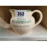 Will's Woodbines advertising jug.