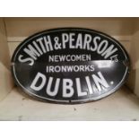 Smith & Pearson Ltd advertising sign.