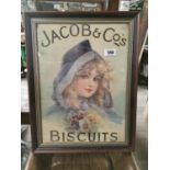 Jacobs and Cos Biscuits Advertisement.