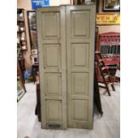 Pair of Pine Doors.