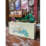 Rare Dinky Toys motor cart in original box.