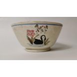 Late 19th. C transfer pudding bowl.