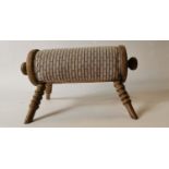 19th. C. wool winder in the form of a Pommel Horse