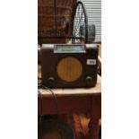 1950's Bush bakelite radio.