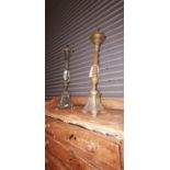 Pair of candlesticks.