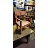 1950's child's potty chair